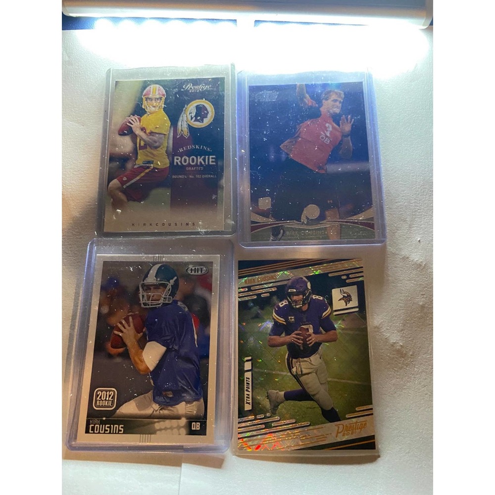 Kirk Cousins rookie 4 card lot